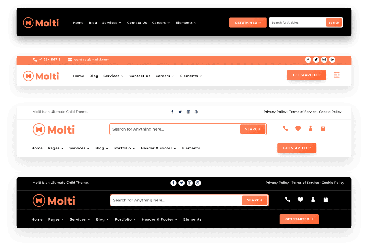 Header Designs